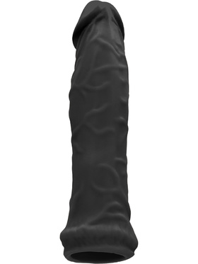 RealRock Skin: Penis Extender, 17 cm, black