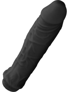 RealRock Skin: Penis Extender, 17 cm, black