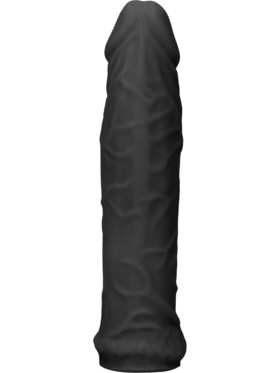 RealRock Skin: Penis Extender, 17 cm, black