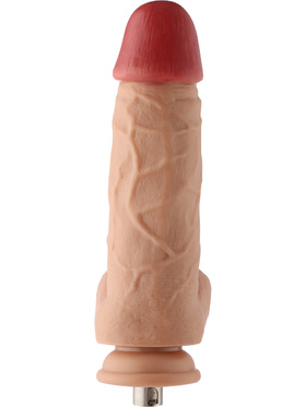 Auxfun: Realistic Thick Dildo 3XLR Attachment, 22 cm