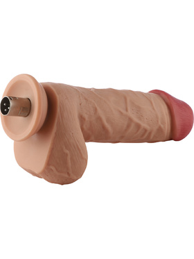 Auxfun: Realistic Thick Dildo 3XLR Attachment, 22 cm