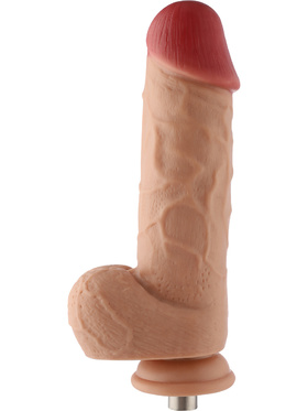 Auxfun: Realistic Thick Dildo 3XLR Attachment, 22 cm