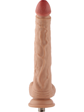 Auxfun: Realistic Dildo 3XLR Attachment, 26.5 cm