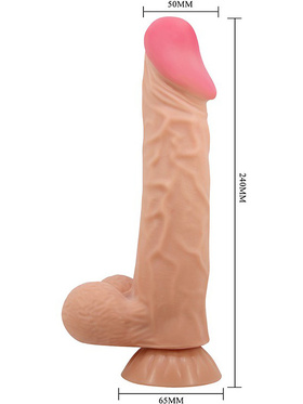 Pretty Love: Orton, Sliding Skin Dildo, 24 cm