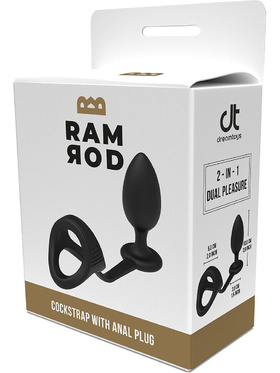 Dream Toys: Ramrod Cockstrap with Anal Plug