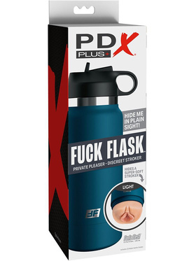 Pipedream PDX Plus: Fuck Flask Private Pleaser, light