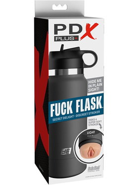 Pipedream PDX Plus: Fuck Flask Secret Delight, light