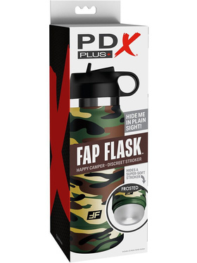 Pipedream PDX Plus: Fap Flask Happy Camper