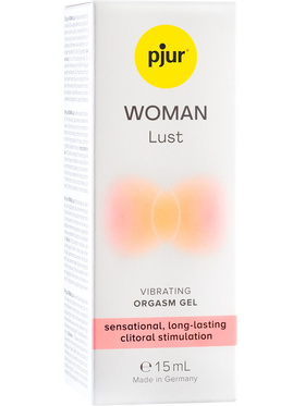 Pjur Woman: Lust, Vibrating Orgasm Gel, 15 ml