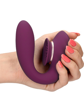 Innovation: Twitch 3, Suction & Vibration Toy, purple