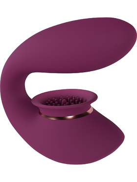 Innovation: Twitch 3, Suction & Vibration Toy, purple