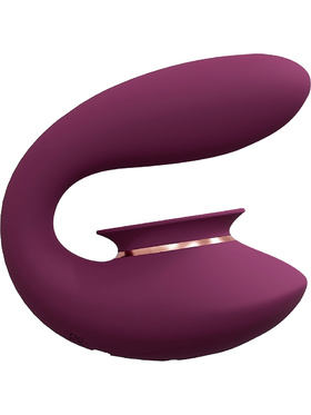 Innovation: Twitch 3, Suction & Vibration Toy, purple