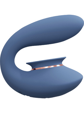 Innovation: Twitch 3, Suction & Vibration Toy, blue