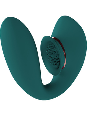 Innovation: Twitch 3, Suction & Vibration Toy, green