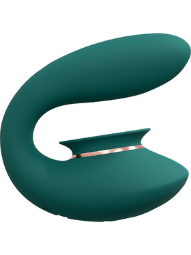 Innovation: Twitch 3, Suction & Vibration Toy, green