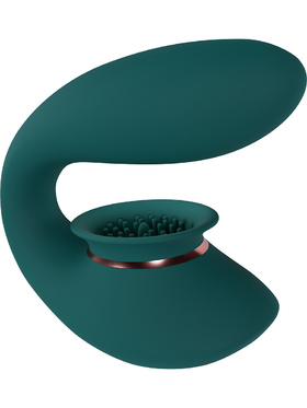 Innovation: Twitch 3, Suction & Vibration Toy, green