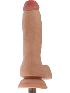 Auxfun: Realistic Dildo 3XLR Attachment, 20.5 cm