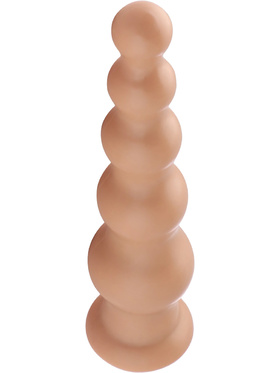 Auxfun: Ribbed 3XLR Dildo Attachment, 21 cm