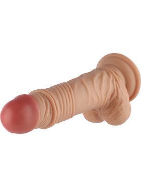 Auxfun: Realistic Dildo 3XLR Attachment, 19 cm