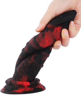 Wildolo: Fantasy Braid Snake Suction Cup Dildo, 21 cm