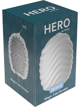 Toy Joy: Hero, Magic Feel Mini Stroker, Wave