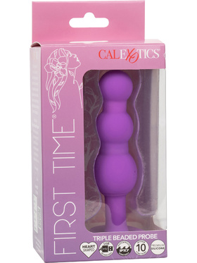 California Exotic: First Time, Triple Beaded Probe, purple