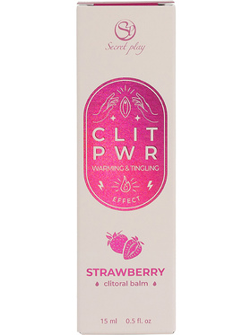 Secret Play: Clit Pwr Clitoral Balm, Strawberry