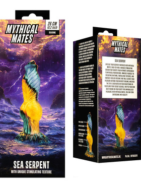 Mythical Mates: Sea Serpent, Thrusting Fantasy Dildo 