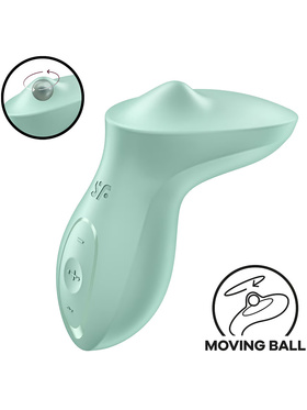 Satisfyer: Exciterrr, Rolling Lay-On Vibrator, green