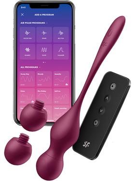 Satisfyer Connect: Love Birds Vary, Vibrating Kegal Balls 