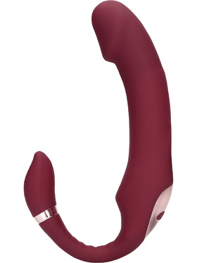 Loveline: Bendable Vibrating Strapless Strap-On