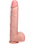 RealRock: Extra Long Realistic Dildo, 38 cm, light