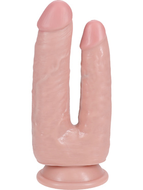 RealRock: Double Trouble Realistic Dildo, light