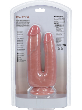 RealRock: Double Trouble Realistic Dildo, light