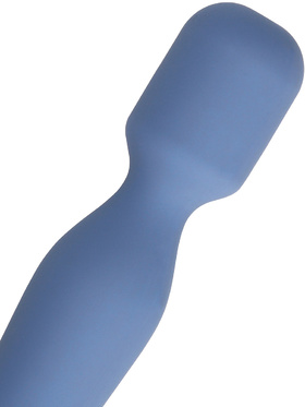 Loveline: Mini Wand Vibrator, blue