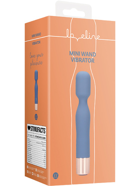 Loveline: Mini Wand Vibrator, blue