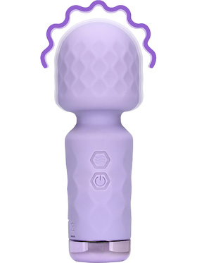 Loveline: Mini Wand Vibrator, purple