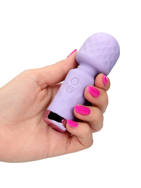 Loveline: Mini Wand Vibrator, purple