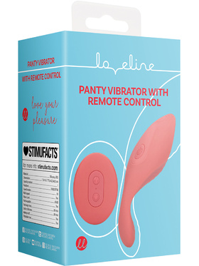 Loveline: Panty Vibrator with Remote Control, red