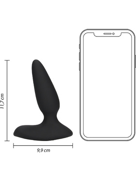 Loveline: Smooth Vibrating Anal Plug with Remote Control