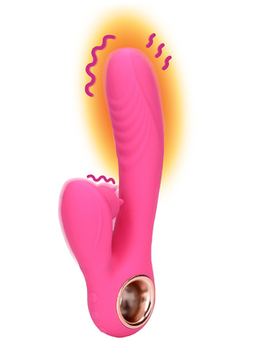 Loveline: Tongue Flickering and Heating Rabbit Vibrator