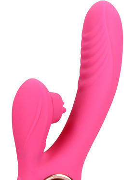 Loveline: Tongue Flickering and Heating Rabbit Vibrator