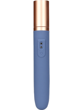 Loveline: Travel Vibrator with Lube Compartment and Pump