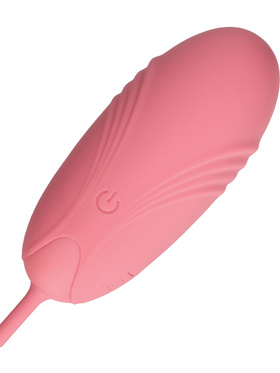 Loveline: Ultra Soft Silicone Egg Vibrator with Remote Control