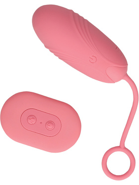 Loveline: Ultra Soft Silicone Egg Vibrator with Remote Control