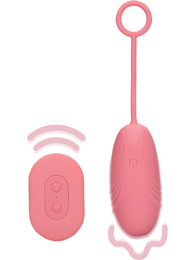 Loveline: Ultra Soft Silicone Egg Vibrator with Remote Control