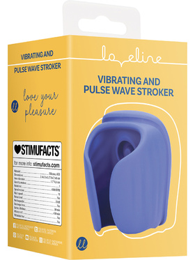 Loveline: Vibrating and Pulse Wave Stroker