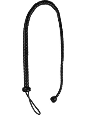 Ouch!: PU Leather Whip with Knot Detail