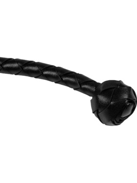 Ouch!: PU Leather Whip with Knot Detail