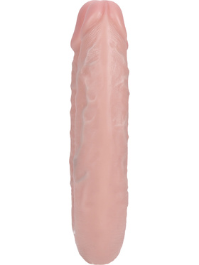 RealRock: U Shape Realistic Double Dildo, light